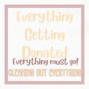 Everything will be donated so bundle your clothing an send an offer